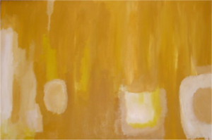 'Coffee Time' by Henry Bladon (acrylic on board).