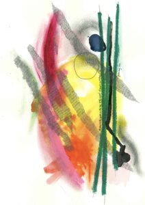 Digital artwork: 'Tangerine' by Kristina Erny